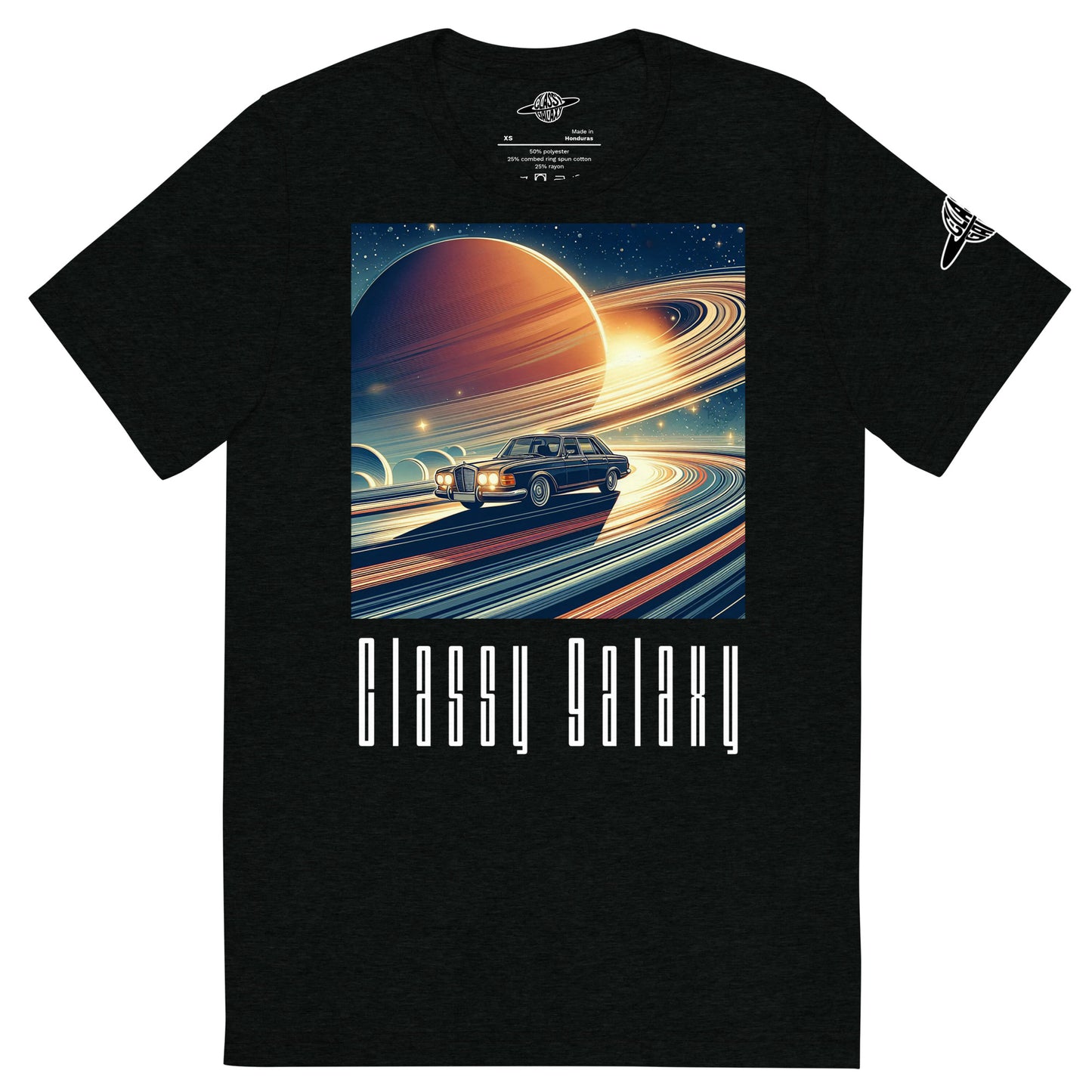 Saturn Space Drive Tee