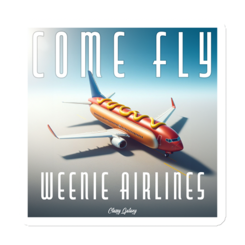 Weenie Airlines Magnet