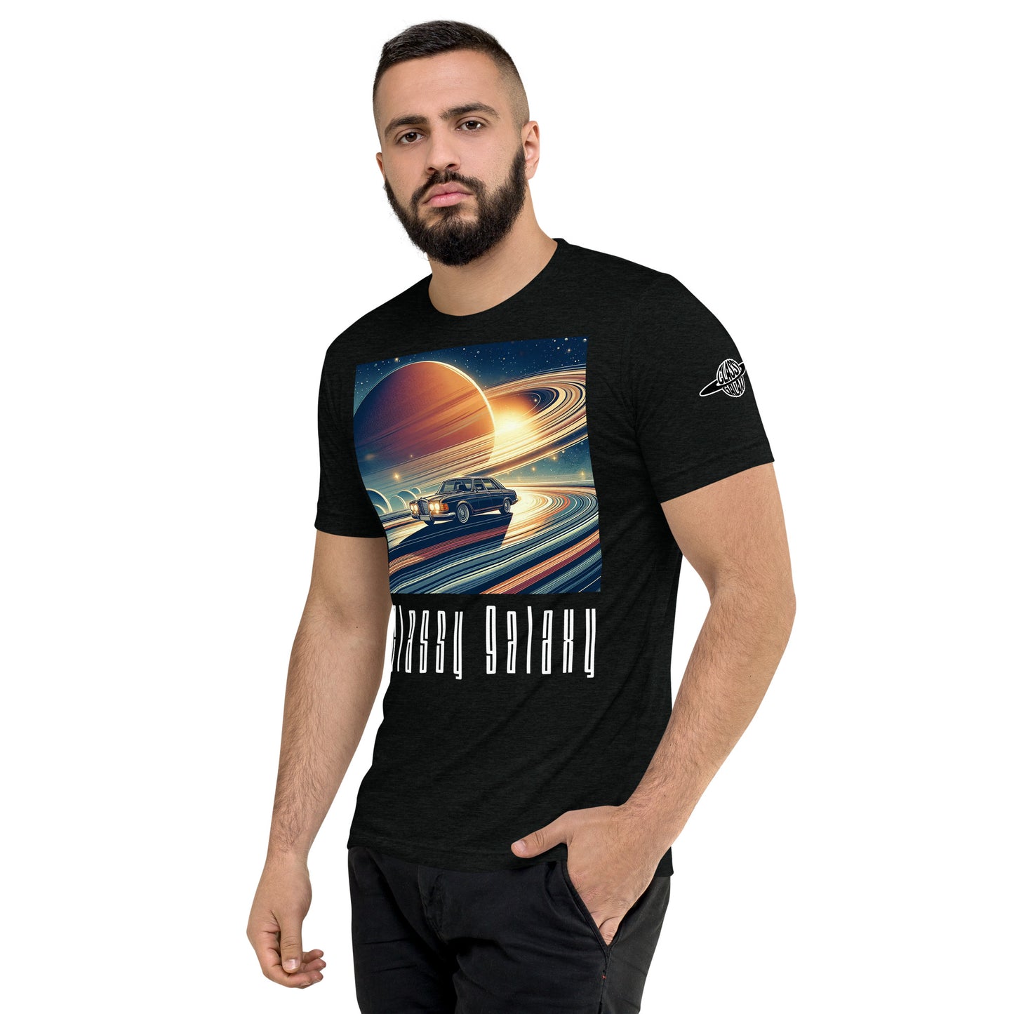 Saturn Space Drive Tee