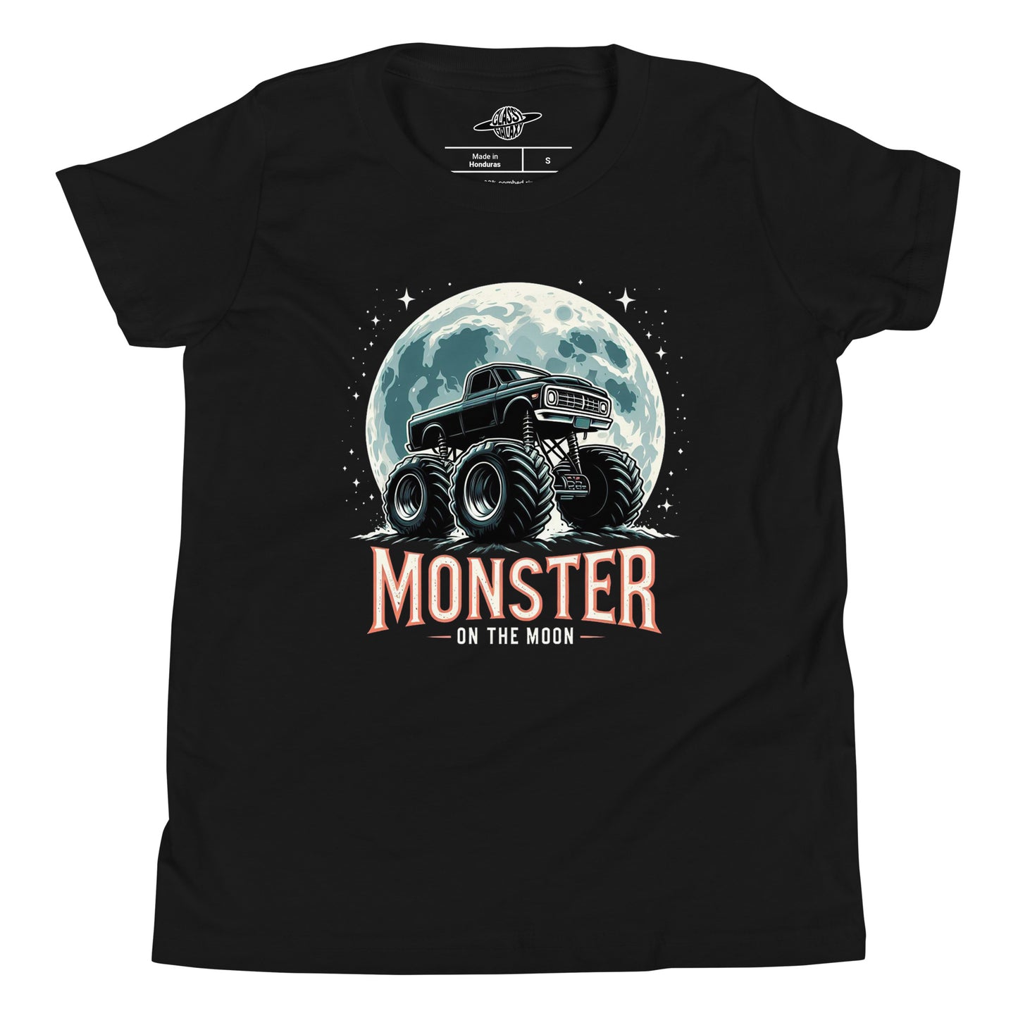 Monster On The Moon Kids Tee