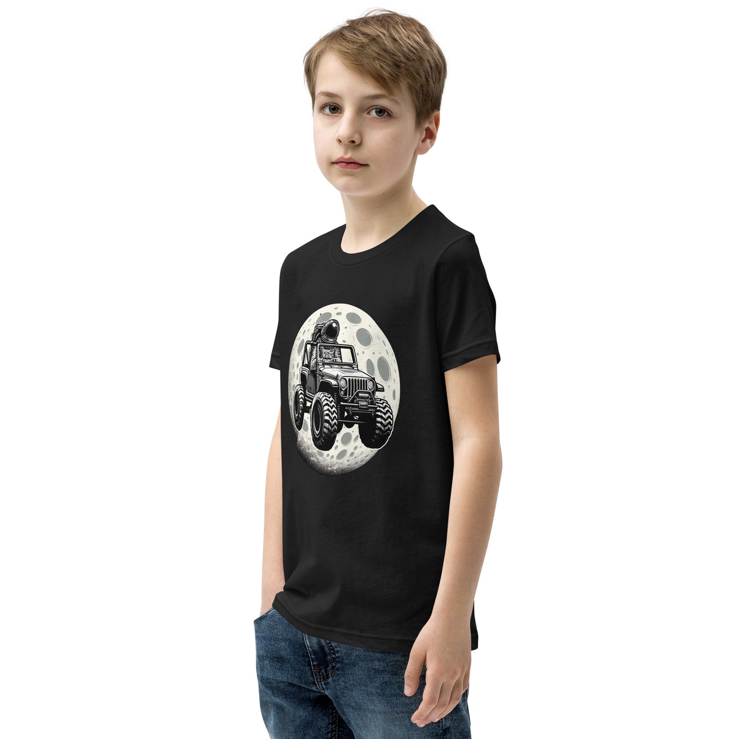 Astronaut on Jeep Kids Tee