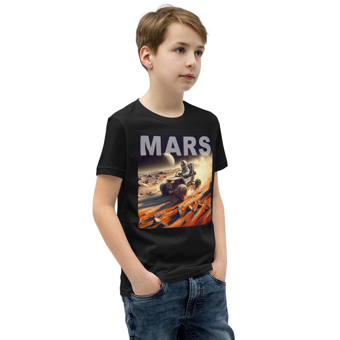 Off Roading on Mars Kids Tee