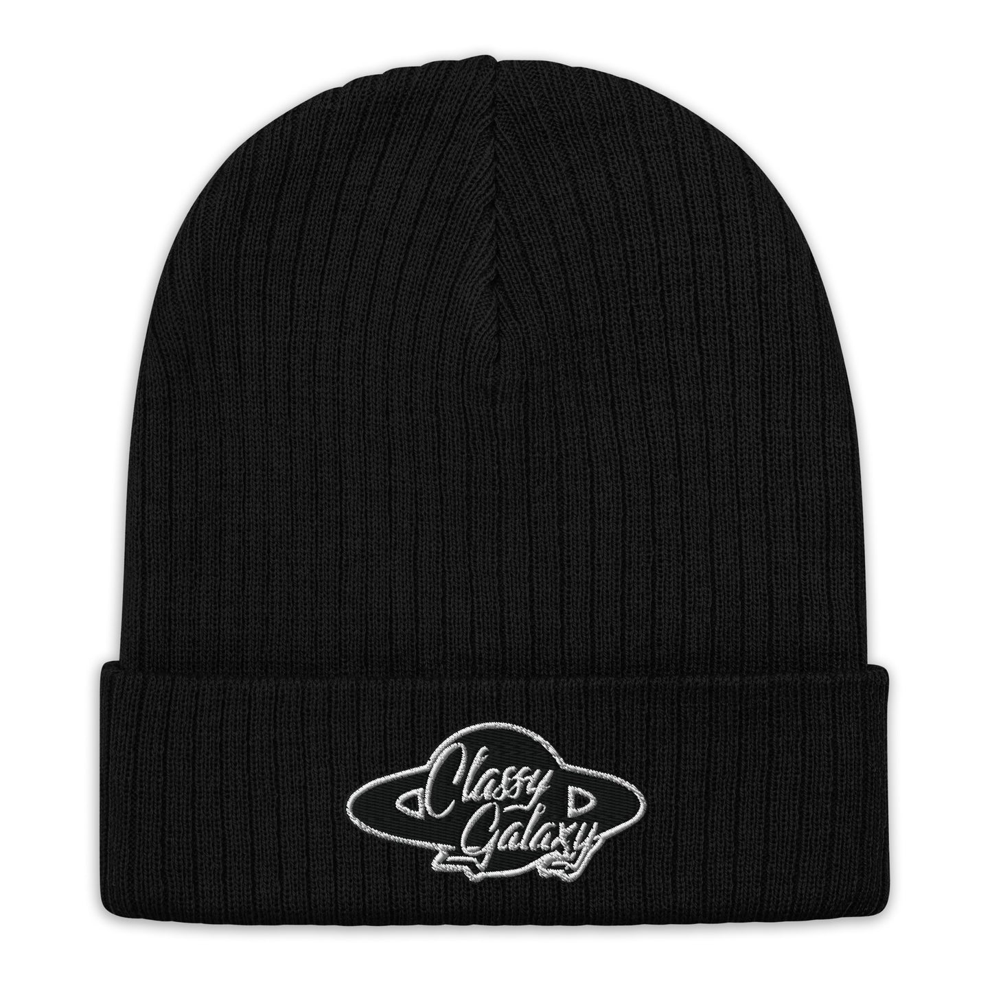 Ribbed knit beanie