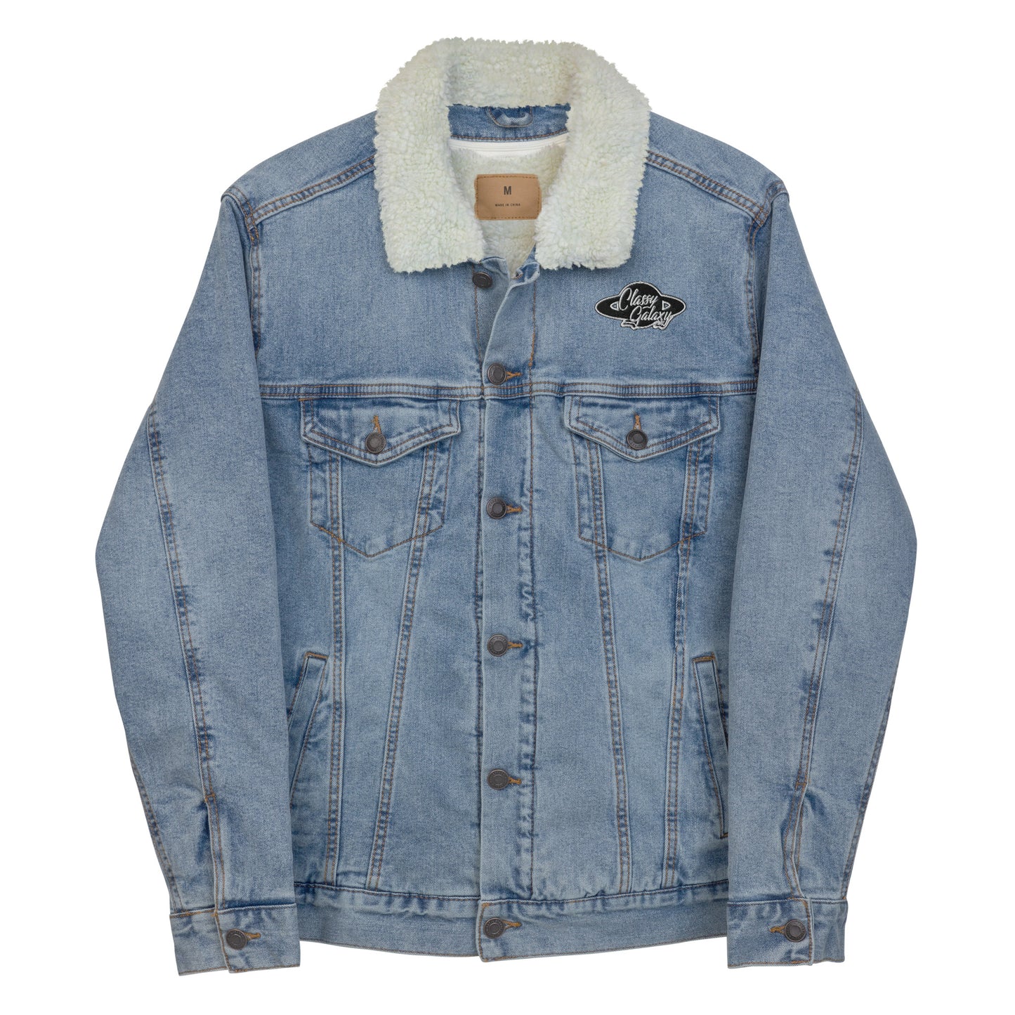 Denim Sherpa Jacket