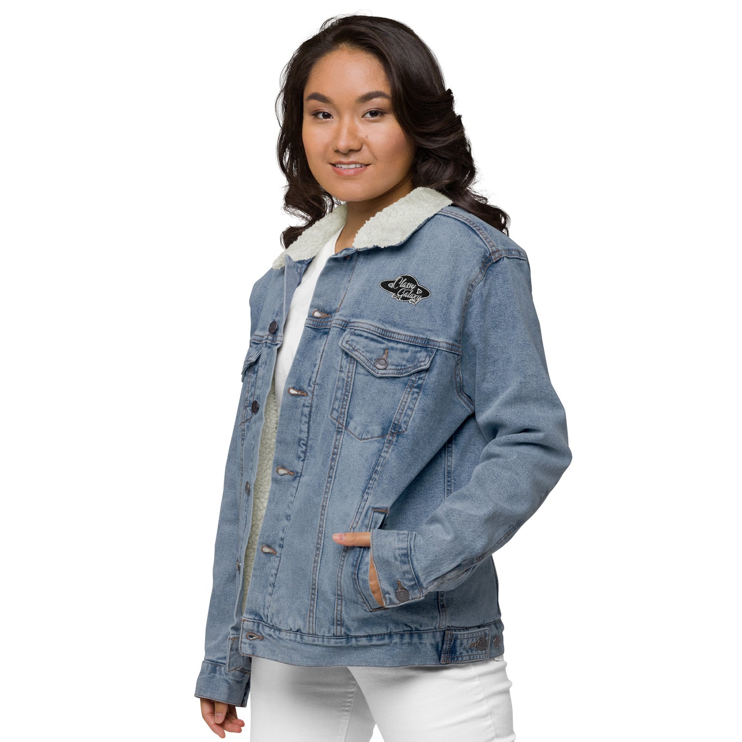 Denim Sherpa Jacket