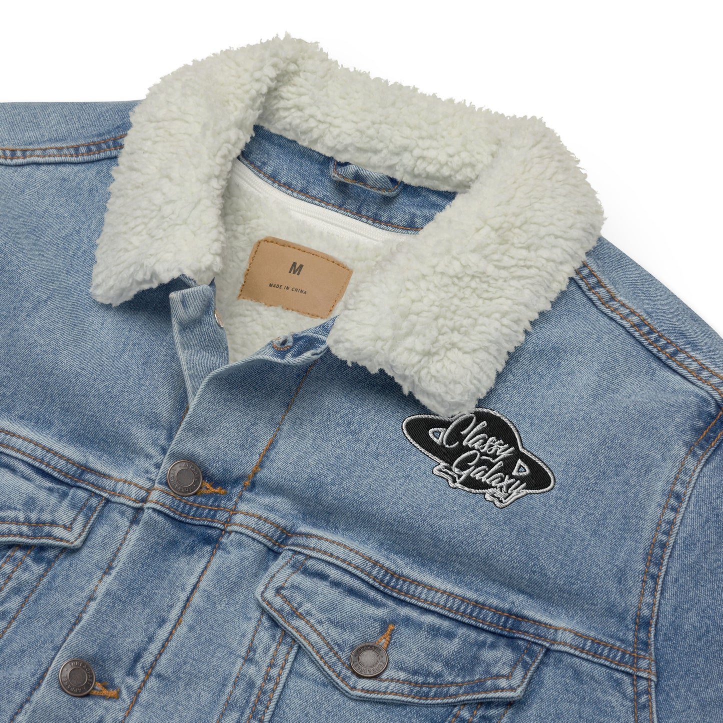 Denim Sherpa Jacket